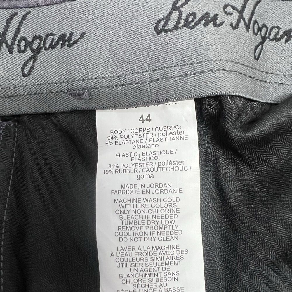 Ben Hogan Performance Golf Shorts Gray SZ 44 NWT Flat Front - Picture 4 of 5